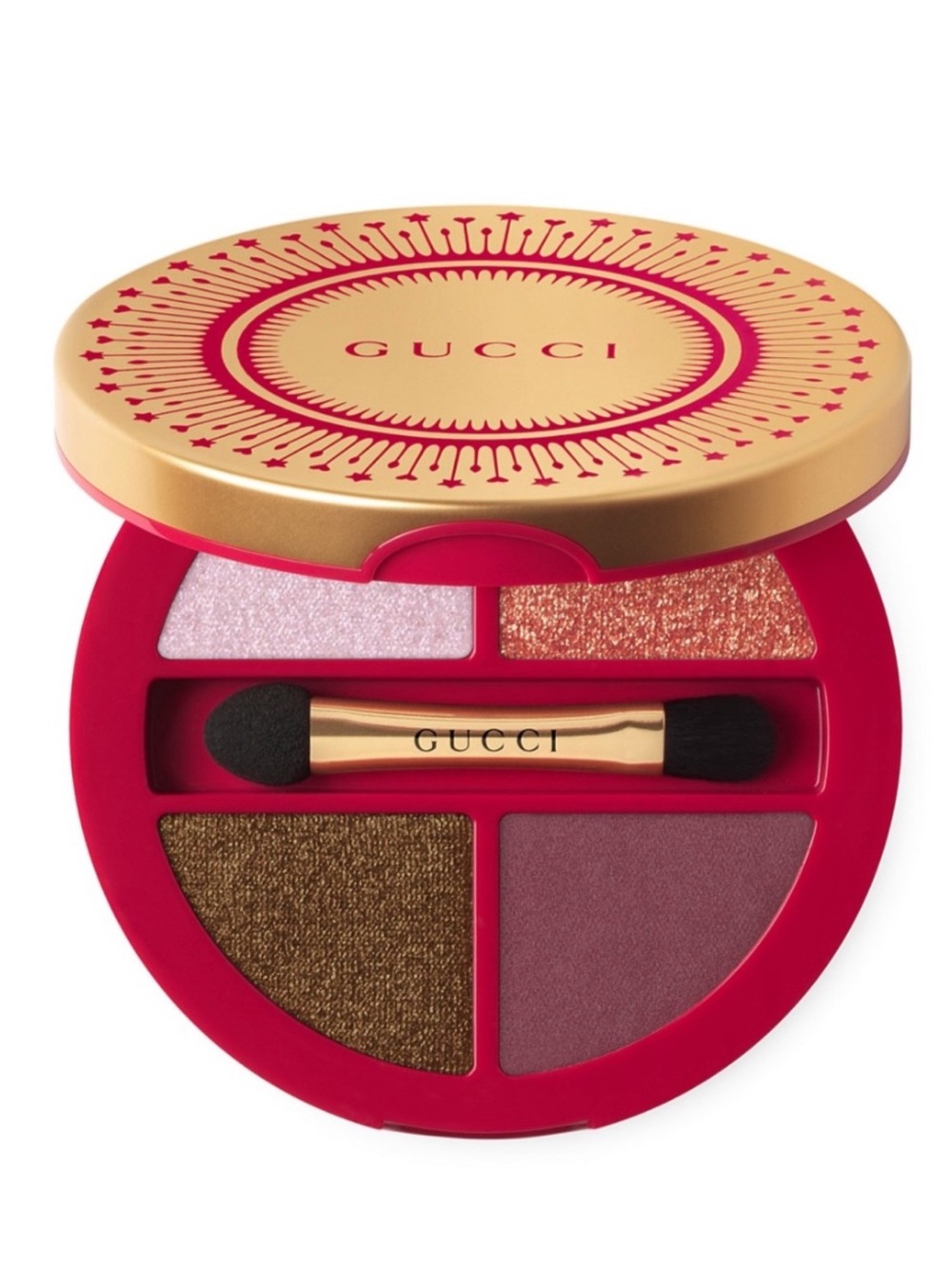 Gucci Limited Edition Quad Eye Palette —04 Festive Glow NIB